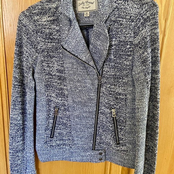 Lucky Brand Jackets & Blazers - Lucky Brand Blue Textured Blazer